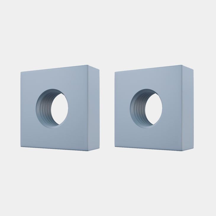 Square Thin Nuts-AYA FASTENERS